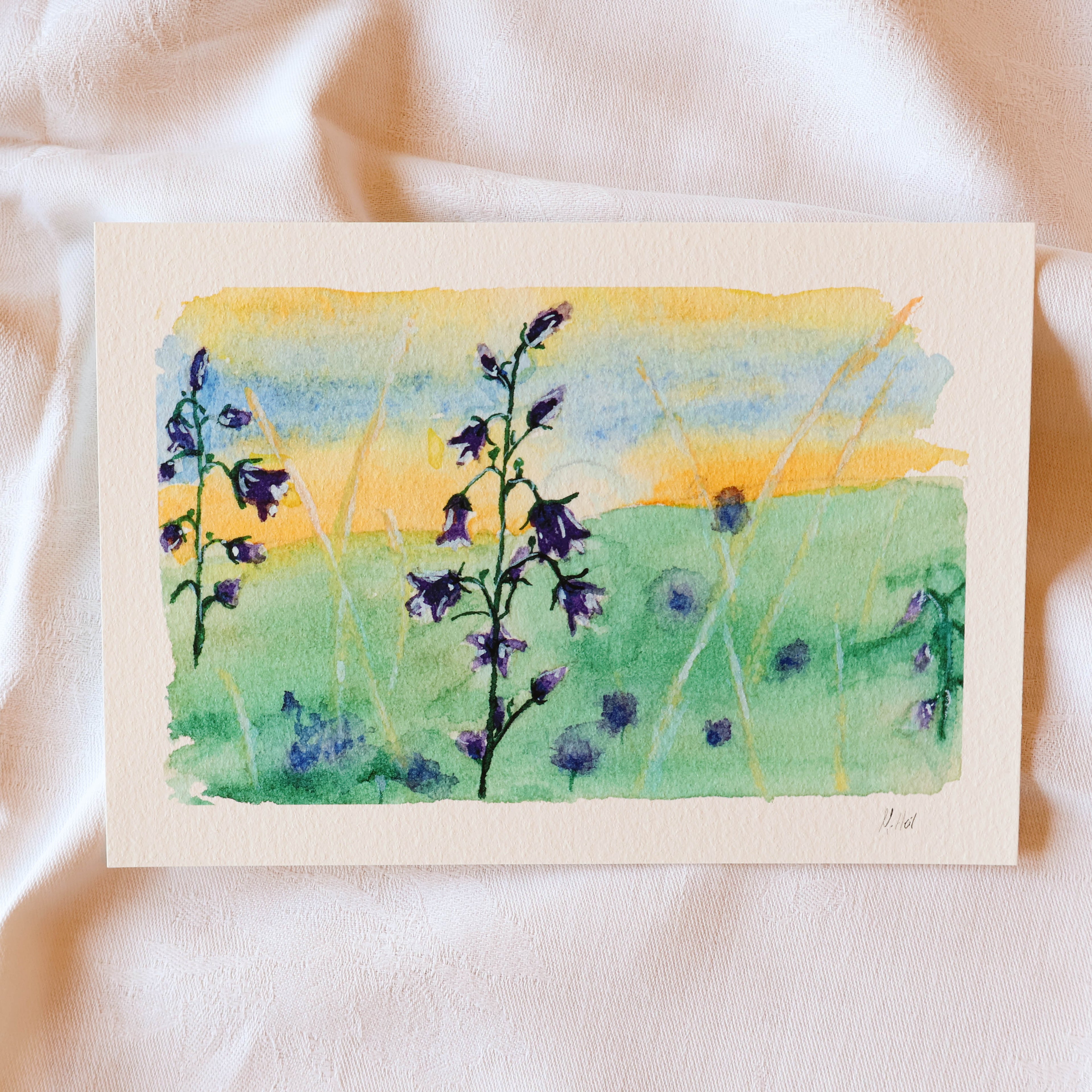 "Bellflower" - Fine Art Print
