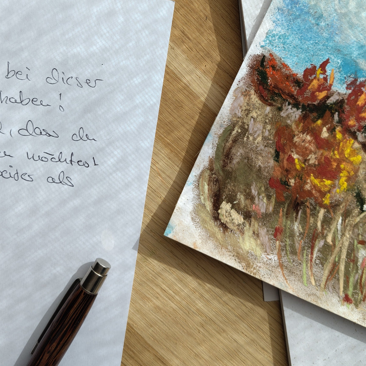 Farben-Post - ein Brief mit Kunst - ein Abo