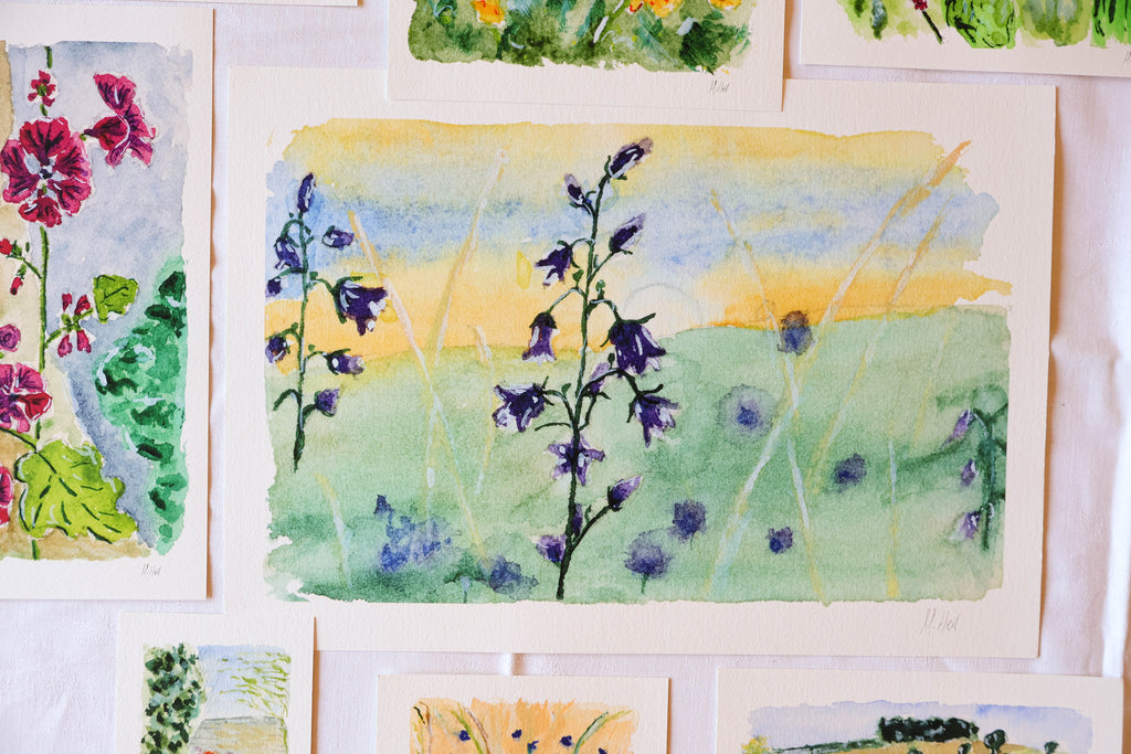 "Bellflower" - Fine Art Print