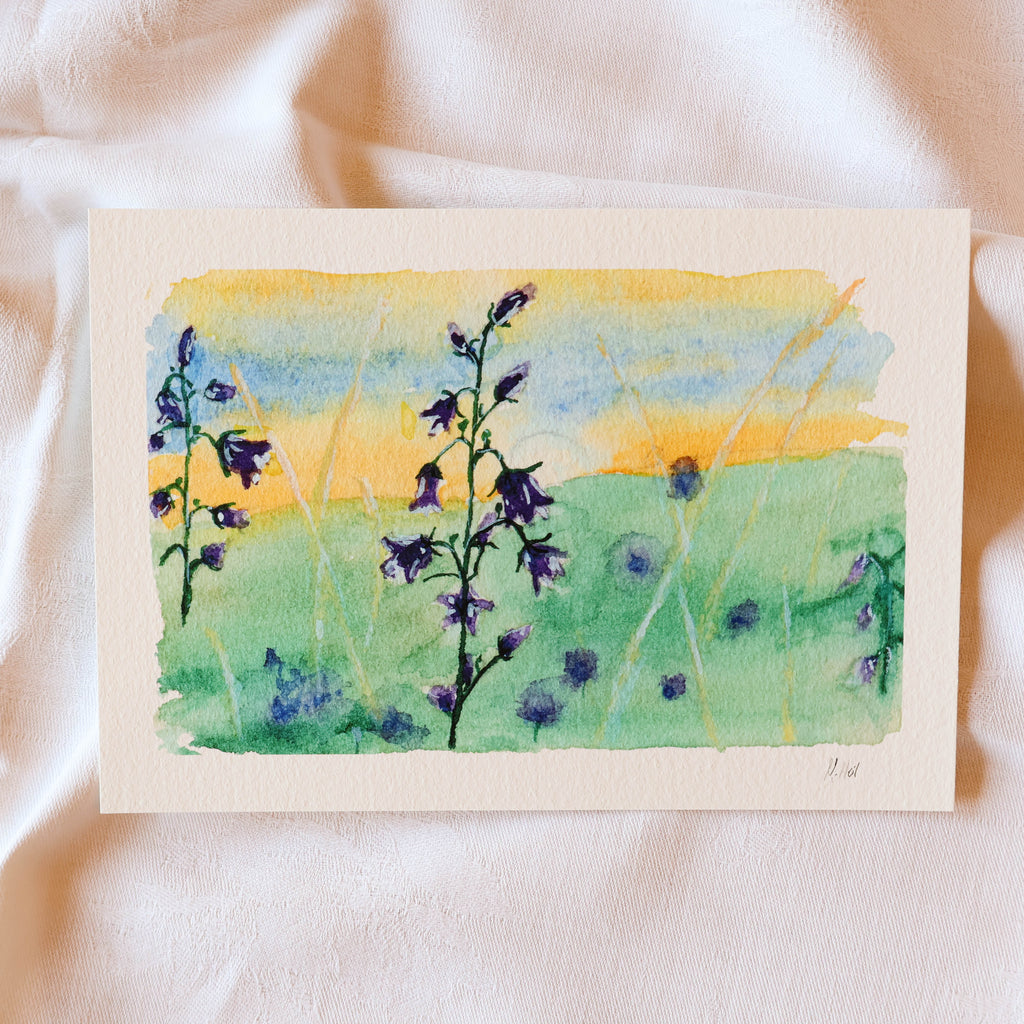 "Bellflower" - Fine Art Print