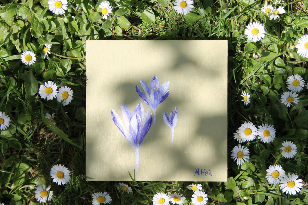 Crocus - Original Oil Painting
