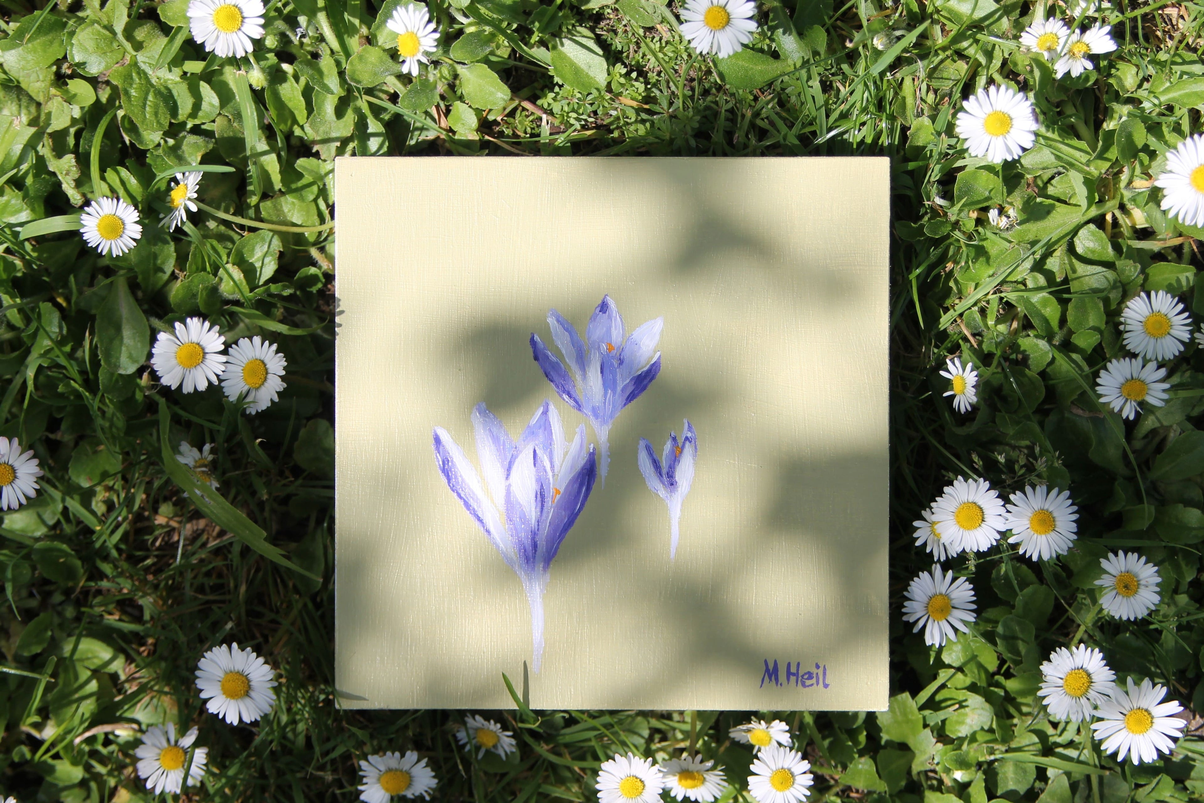 Crocus - Original Oil Painting