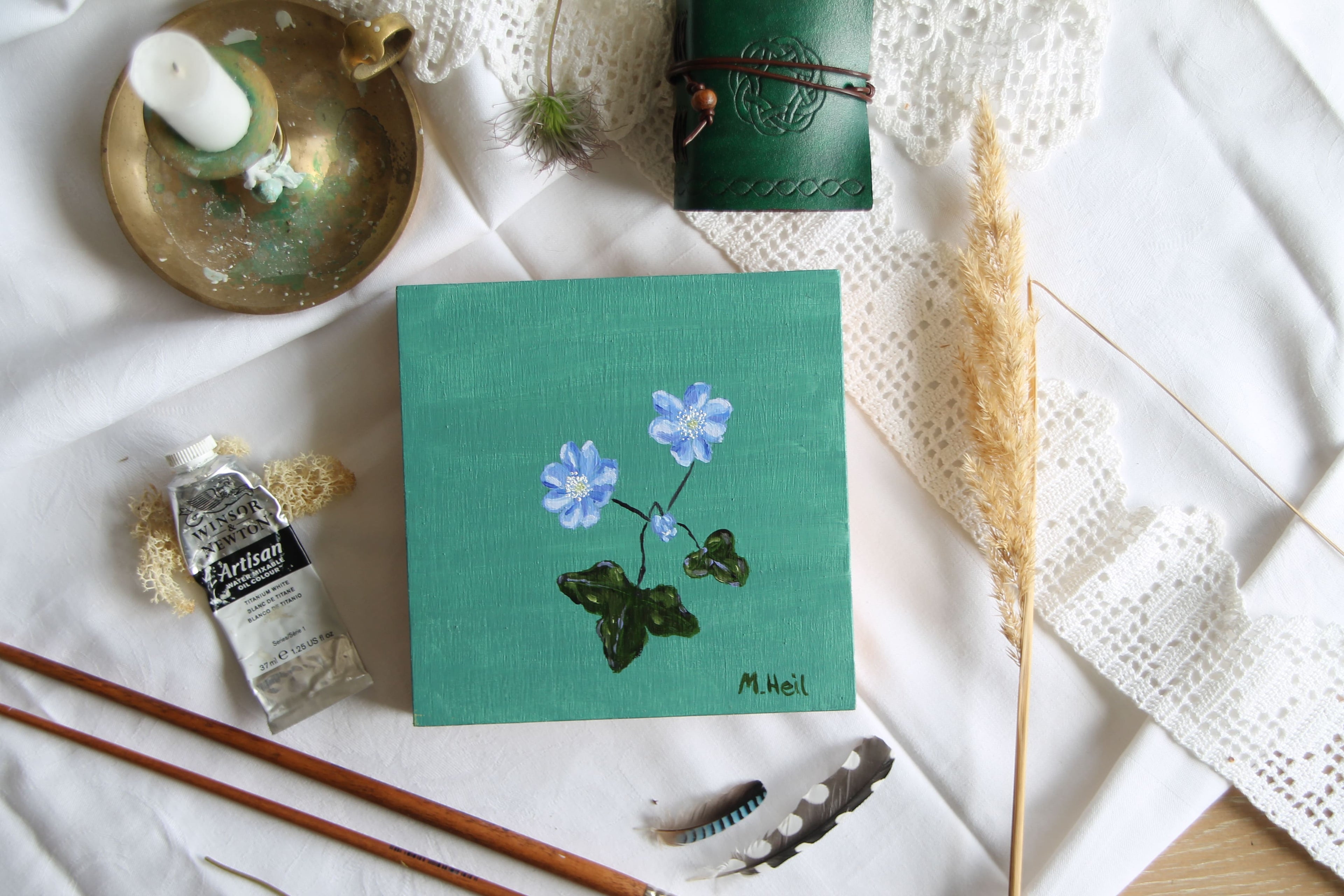 Liverleaf - Original Oil Painting