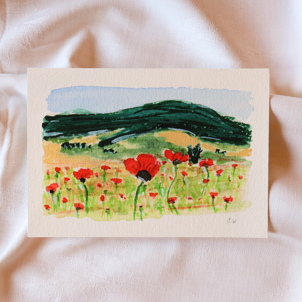 "Poppies" - Fine Art Print